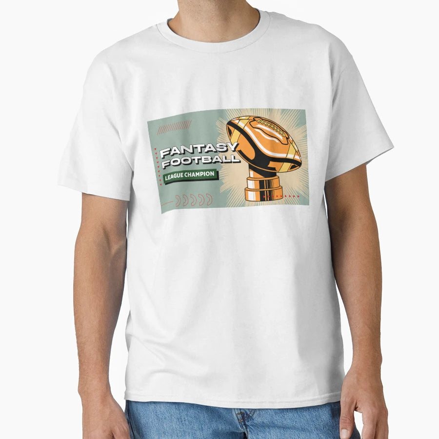 Fantasy Football League Champion T-Shirt - Streetwear Style for Adults - T-Shirt, Sweatshirt, Hoodie