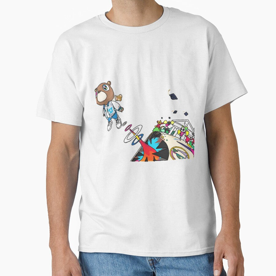 Kanye Graduation Bear by adiimamovic9 - Adult & Kids T-Shirts, Sweatshirts & Hoodies apparel design preview 1