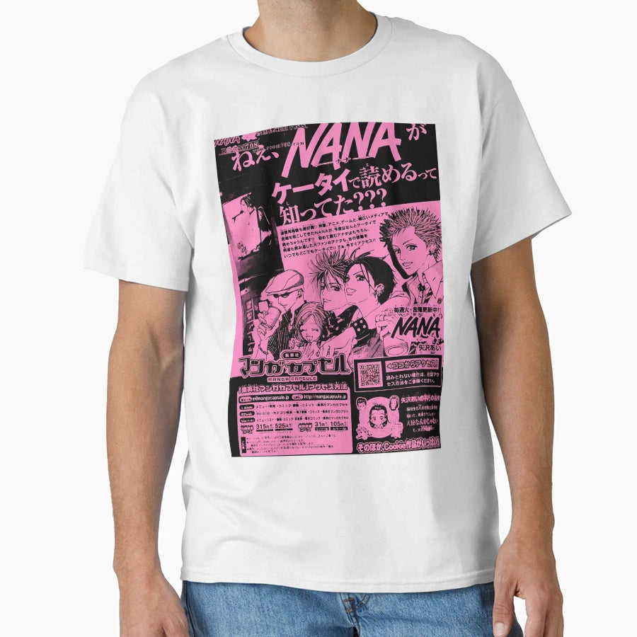 Nana Anime Inspired Anime Masterpiece 1 T-Shirt - Custom Art Print Unisex - T-Shirt, Sweatshirt, Hoodie