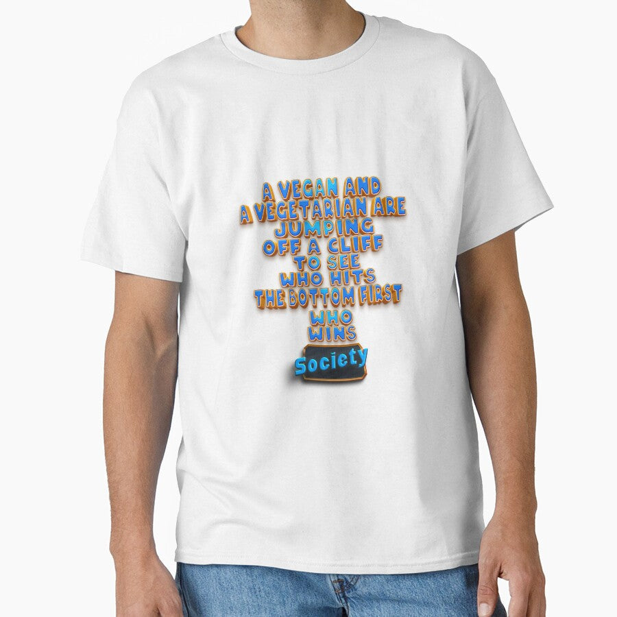 Who wins، "Society" by Firas Aljazzar - Adult & Kids T-Shirts, Sweatshirts & Hoodies apparel design preview 1