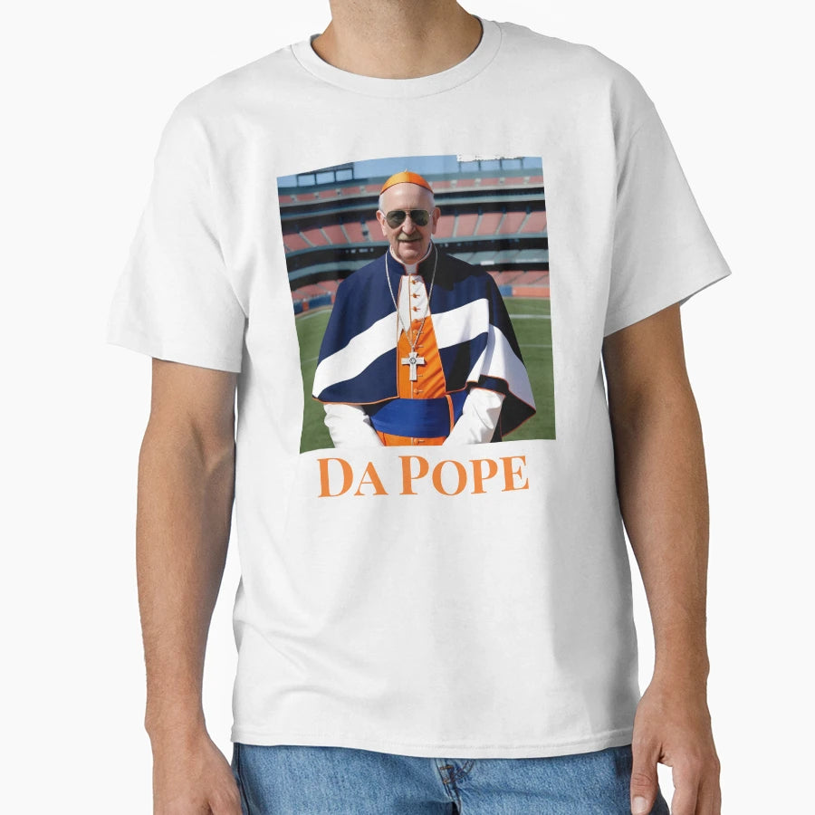 Da Pope T-Shirt - Minimalist Print Unisex - T-Shirt, Sweatshirt, Hoodie