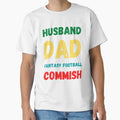 Husband Dad Fantasy Football T-Shirt - Casual Everyday Wear for Adults - T-Shirt, Sweatshirt, Hoodie