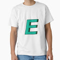 Green E T-Shirt - Fun Novelty Design Men Women - T-Shirt, Sweatshirt, Hoodie