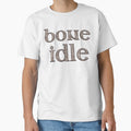 Bone Idle Letters by SolarCross - Adult & Kids T-Shirts, Sweatshirts & Hoodies apparel design preview 1