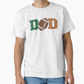 Dad 1 Year Old Football 1St Year T-Shirt - Streetwear Style for Adults - T-Shirt, Sweatshirt, Hoodie