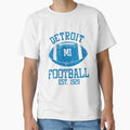 Detroit Football 9 T-Shirt - Fun Novelty Design Unisex - T-Shirt, Sweatshirt, Hoodie