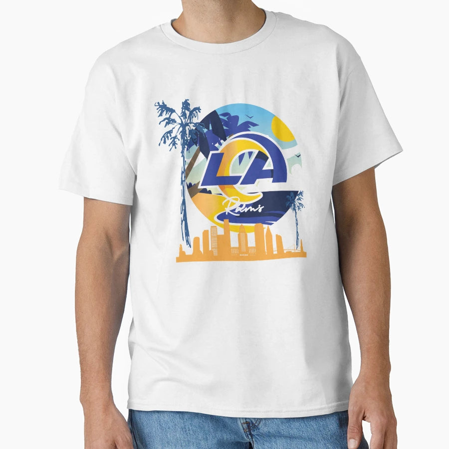 La Rams T-Shirt - Custom Art Print Unisex - T-Shirt, Sweatshirt, Hoodie