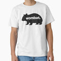 Wombat Silhouette by pUNKnown - Adult & Kids T-Shirts, Sweatshirts & Hoodies apparel design preview 1