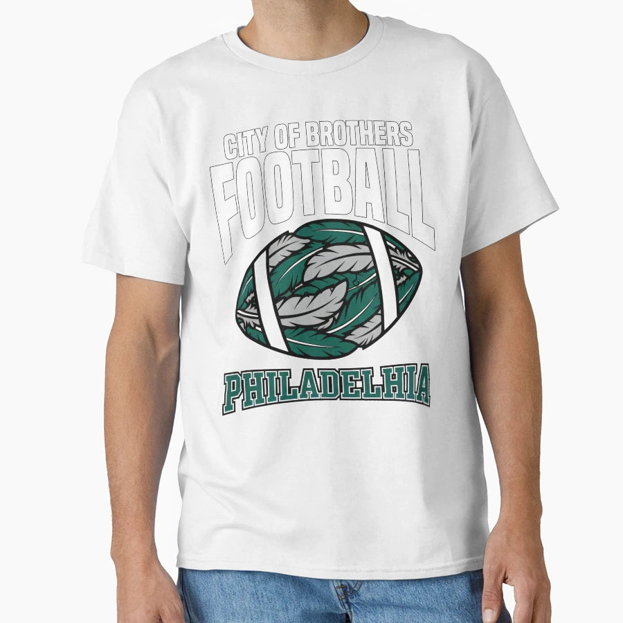 City Brothers Football Philadelphia T-Shirt - Trendy Graphic for Adults - T-Shirt, Sweatshirt, Hoodie