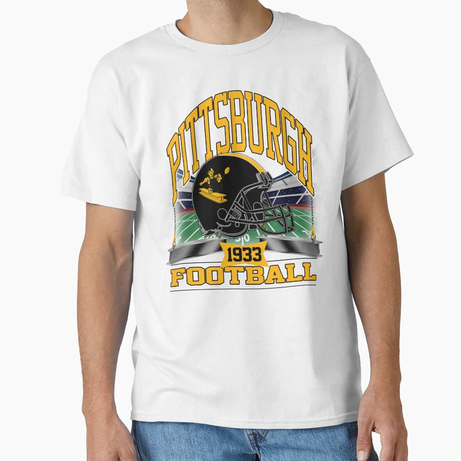 Pittsburgh Football Gridiron Legacy V2 T-Shirt - Streetwear Style Unisex - T-Shirt, Sweatshirt, Hoodie