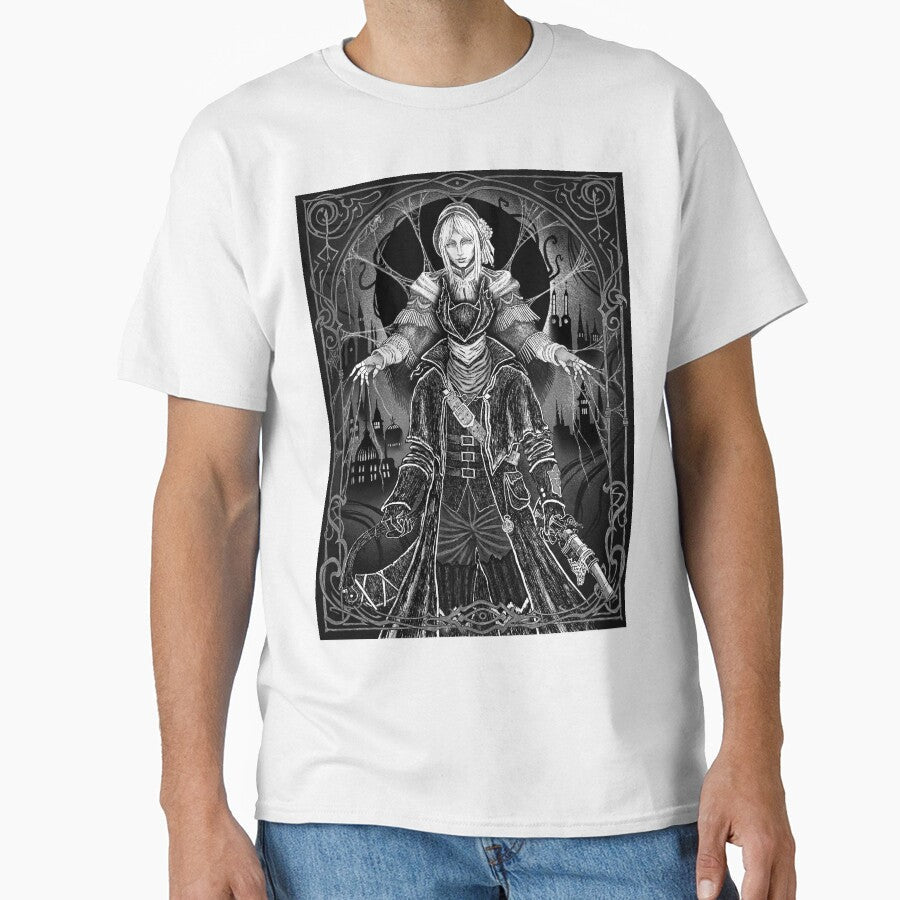 The hunter and doll w cobweb by lilxandra - Adult & Kids T-Shirts, Sweatshirts & Hoodies apparel design preview 1