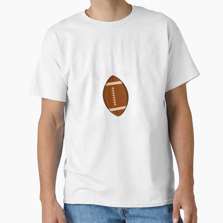 Football T-Shirt - Aesthetic Graphic for Adults - T-Shirt, Sweatshirt, Hoodie