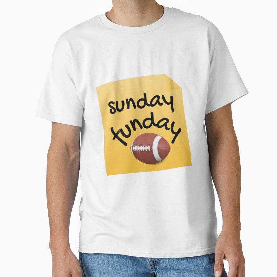 Sunday Funday T-Shirt - Aesthetic Graphic Unisex - T-Shirt, Sweatshirt, Hoodie