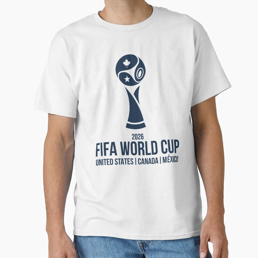 World Cup 2026 Stylized Trophy Usa T-Shirt - Custom Art Print Unisex - T-Shirt, Sweatshirt, Hoodie