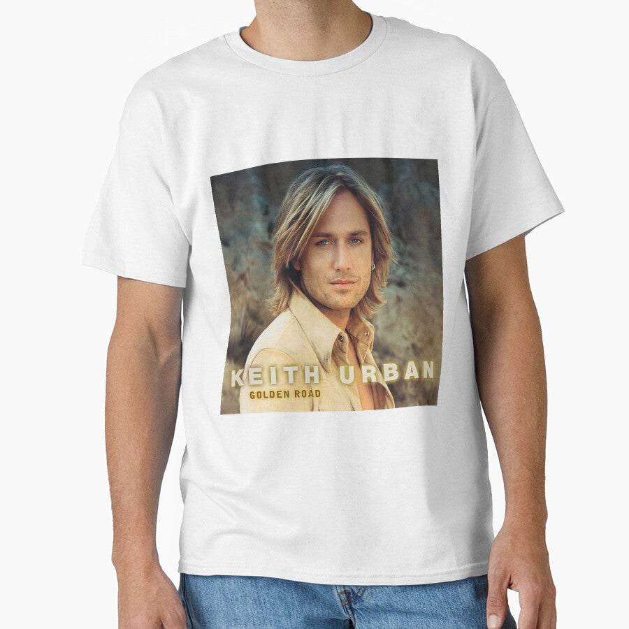 Keith Urban Golden road by fieldsmarc - Adult & Kids T-Shirts, Sweatshirts & Hoodies apparel design preview 1