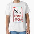 Beware of Cat by AlabaJimny - Adult & Kids T-Shirts, Sweatshirts & Hoodies apparel design preview 1