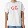 Gg Good Game T-Shirt - Minimalist Print for Adults - T-Shirt, Sweatshirt, Hoodie