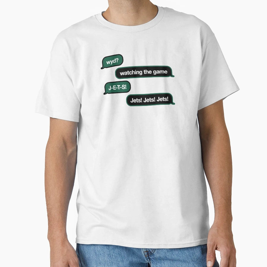Wyd Text Message T-Shirt - Fun Novelty Design Unisex - T-Shirt, Sweatshirt, Hoodie