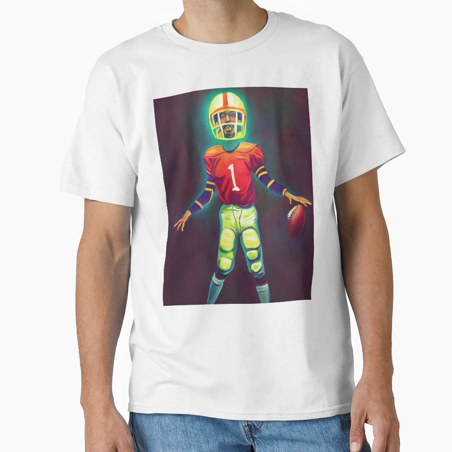 Football Player Hall T-Shirt - Fun Novelty Design Unisex - T-Shirt, Sweatshirt, Hoodie