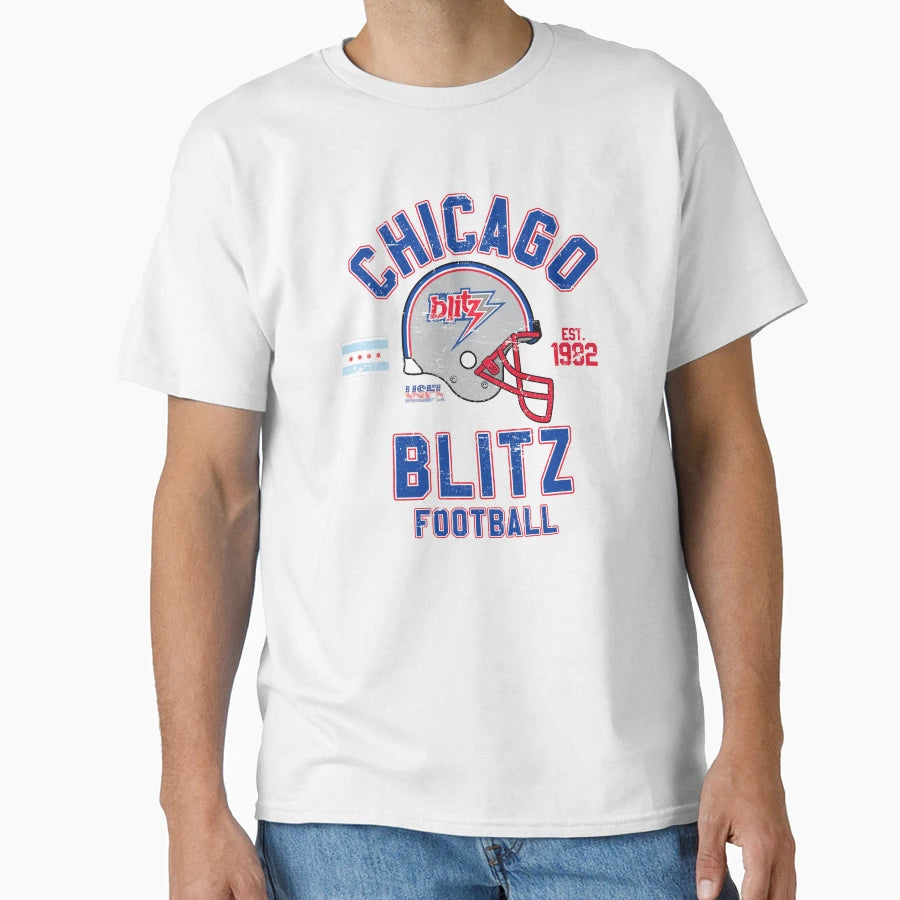 Chicago Blitz T-Shirt - Unique Graphic Unisex - T-Shirt, Sweatshirt, Hoodie
