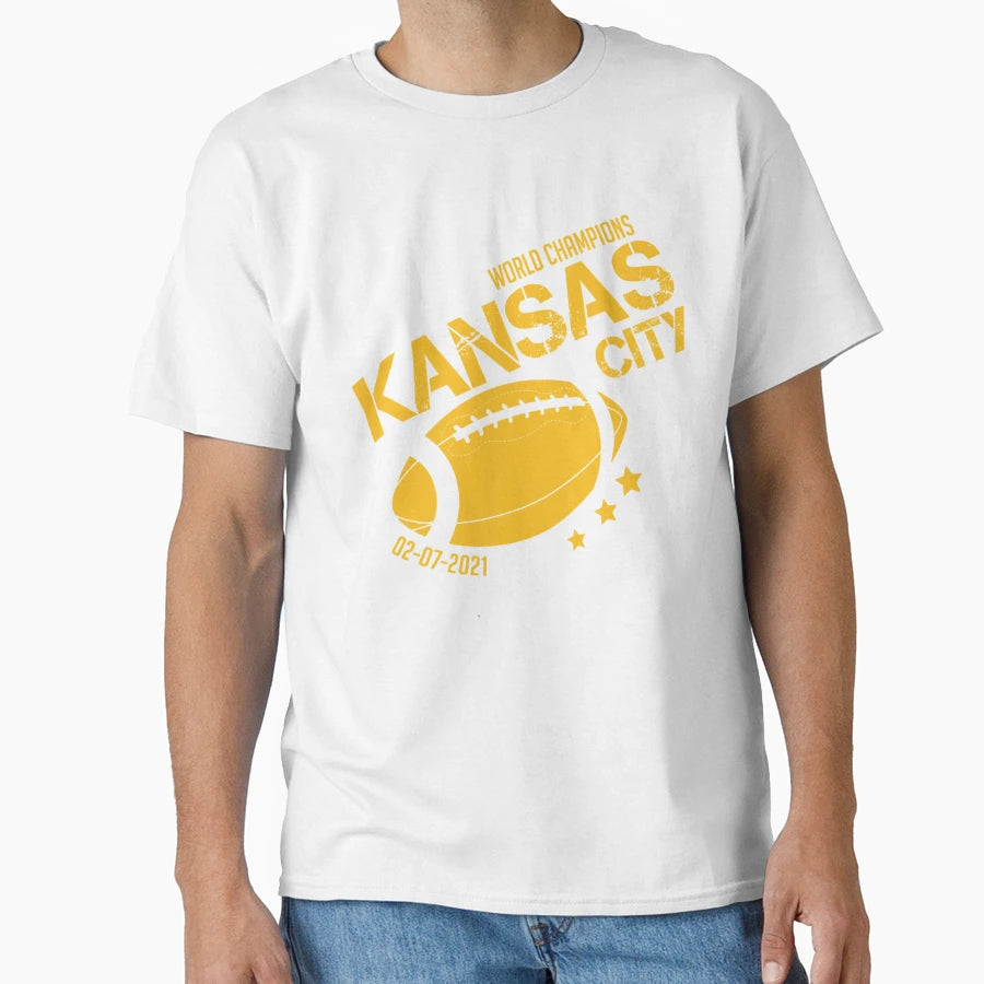 Kansas City World Champions February T-Shirt - Graphic Print for Adults - T-Shirt, Sweatshirt, Hoodie