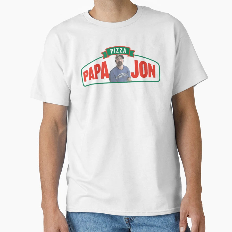 Papa Jon T-Shirt - Trendy Graphic Unisex - T-Shirt, Sweatshirt, Hoodie