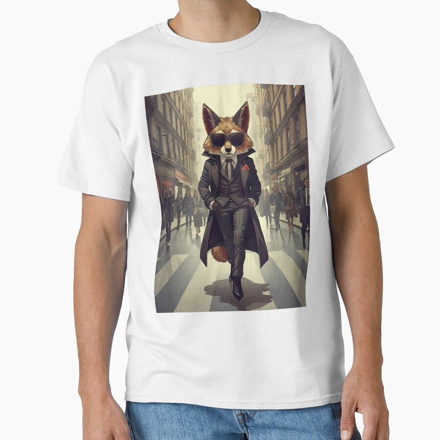 Boss fox by whatthefoxsays - Adult & Kids T-Shirts, Sweatshirts & Hoodies apparel design preview 1