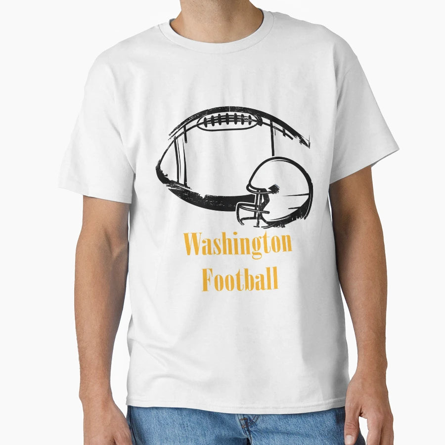 American Washington Football Dc T-Shirt - Casual Everyday Wear Unisex - T-Shirt, Sweatshirt, Hoodie