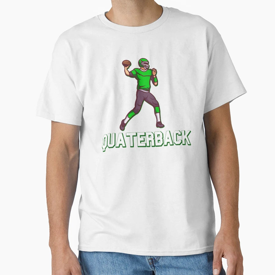 Quaterback T-Shirt - Minimalist Print Unisex - T-Shirt, Sweatshirt, Hoodie