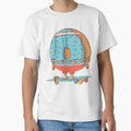 A Funny Sports Donut Drawing Gift by ShaneMoore01 - Adult & Kids T-Shirts, Sweatshirts & Hoodies apparel design preview 1