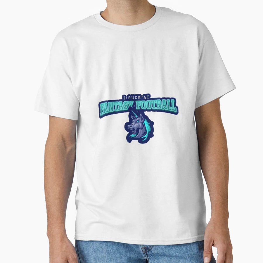 I Suck Fantasy Football T-Shirt - Fun Novelty Design for Adults - T-Shirt, Sweatshirt, Hoodie