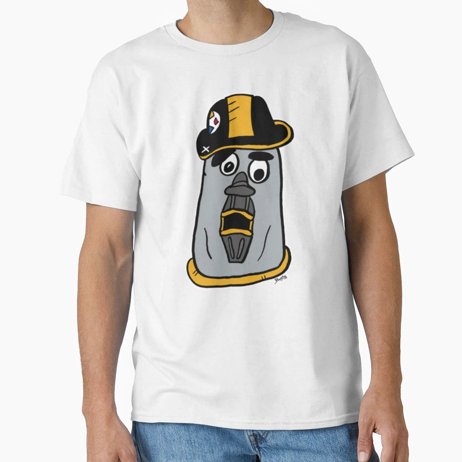 Steely Mcbeam Steelers T-Shirt - Custom Art Print Men Women - T-Shirt, Sweatshirt, Hoodie