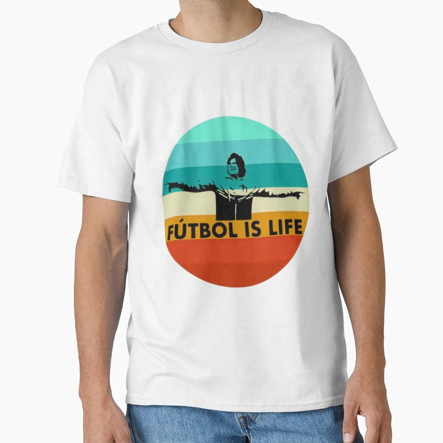 Futbol Is Life T-Shirt - Novelty Apparel Unisex - T-Shirt, Sweatshirt, Hoodie
