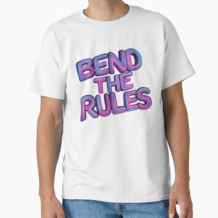 Bend the rules by Star Treatment - Adult & Kids T-Shirts, Sweatshirts & Hoodies apparel design preview 1