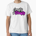 Crafty And Drafty T-Shirt - Minimalist Print Men Women - T-Shirt, Sweatshirt, Hoodie