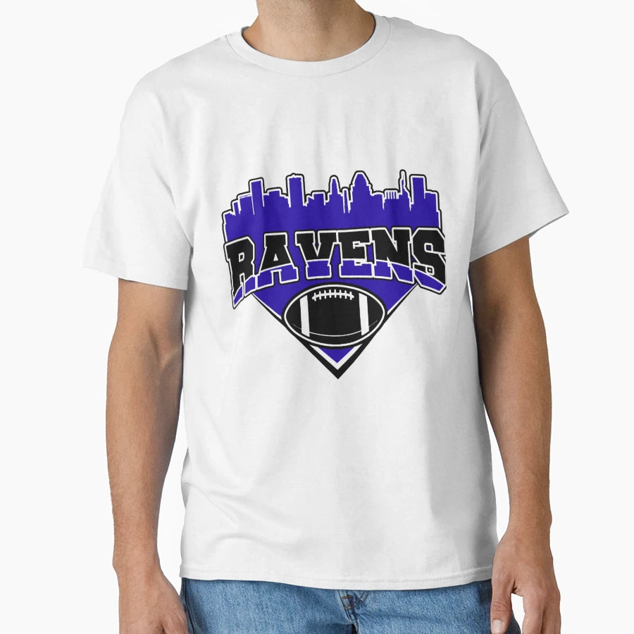 Art Baltimore Ravens T-Shirt - Fun Novelty Design Unisex - T-Shirt, Sweatshirt, Hoodie