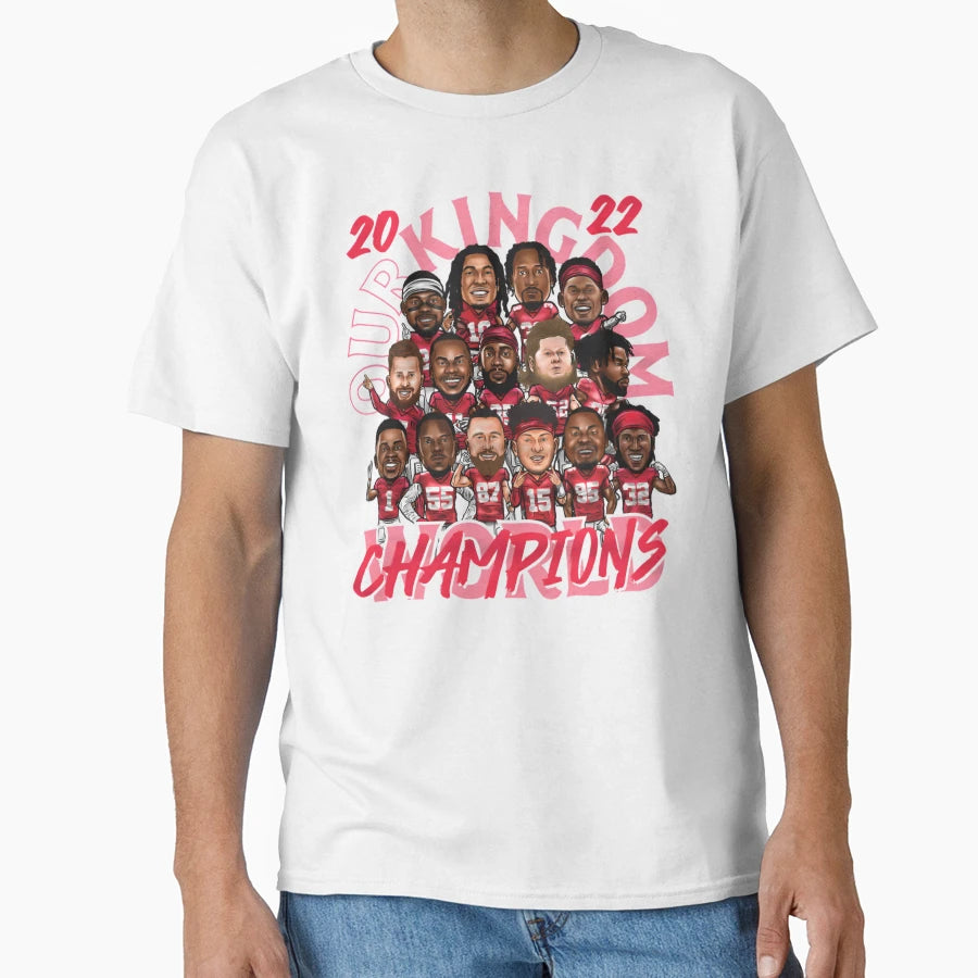 Kansas City 2022 Champions T-Shirt - Custom Art Print Men Women - T-Shirt, Sweatshirt, Hoodie