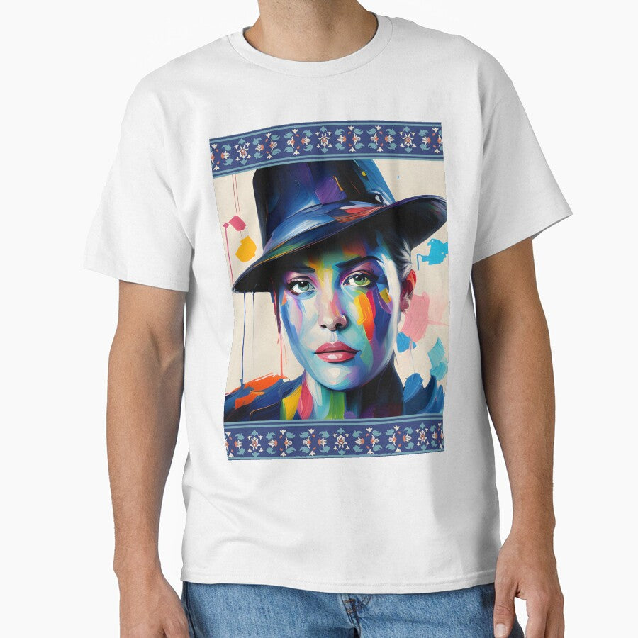 Stylish Woman by Art Intelligence - Adult & Kids T-Shirts, Sweatshirts & Hoodies apparel design preview 1