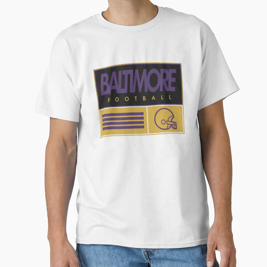 Baltimore Football T-Shirt - Novelty Apparel Men Women - T-Shirt, Sweatshirt, Hoodie