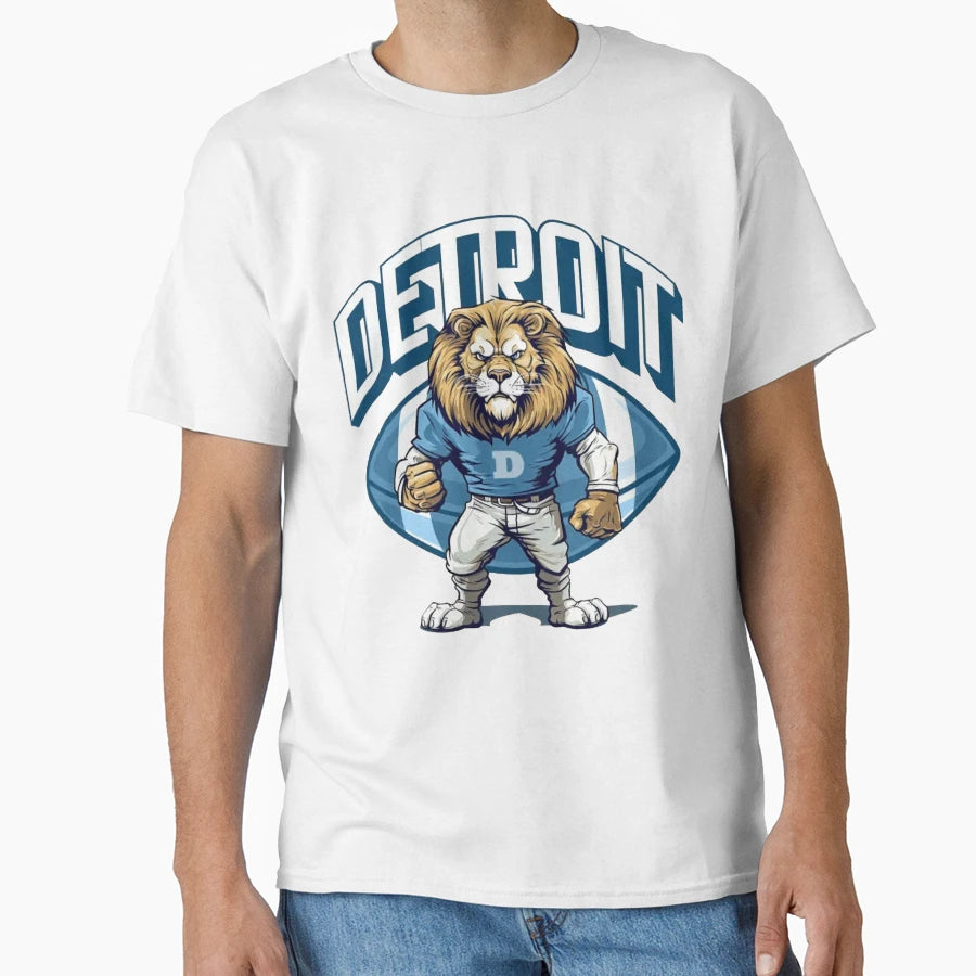 Football Detroit Lions T-Shirt - Unique Graphic Men Women - T-Shirt, Sweatshirt, Hoodie