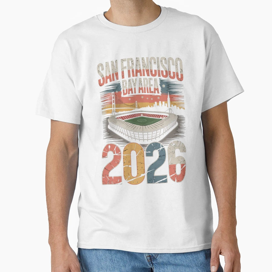 San Francisco Bay Area Golden Gate T-Shirt - Minimalist Print Unisex - T-Shirt, Sweatshirt, Hoodie
