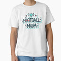 Football Mom Soccer Mom T-Shirt - Aesthetic Graphic Men Women - T-Shirt, Sweatshirt, Hoodie