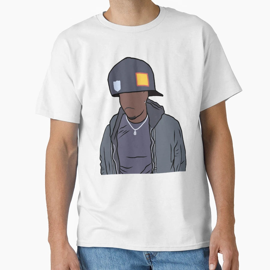 Brian Robinson Jr Big Hat T-Shirt - Minimalist Print for Adults - T-Shirt, Sweatshirt, Hoodie