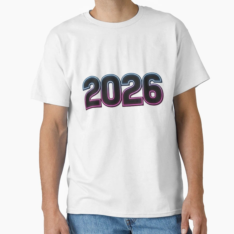 New Year 2026 T-Shirt - Casual Everyday Wear for Adults - T-Shirt, Sweatshirt, Hoodie
