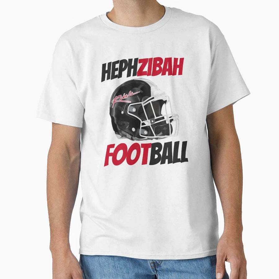 Copy Hephzibah Rebels Football 24 V4 T-Shirt - Unique Graphic for Adults - T-Shirt, Sweatshirt, Hoodie