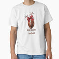 Bow Ball Football Love T-Shirt - Fun Novelty Design Unisex - T-Shirt, Sweatshirt, Hoodie