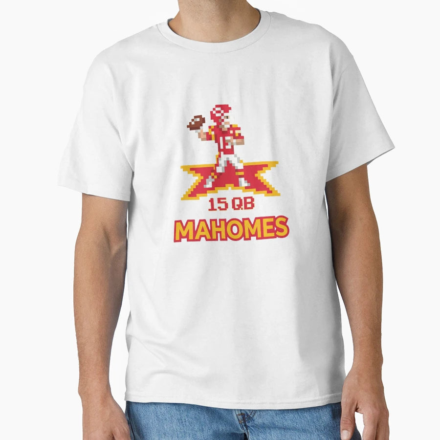 Chiefs Quarterback PM As Video Game T-Shirt - Minimalist Print Men Women - T-Shirt, Sweatshirt, Hoodie