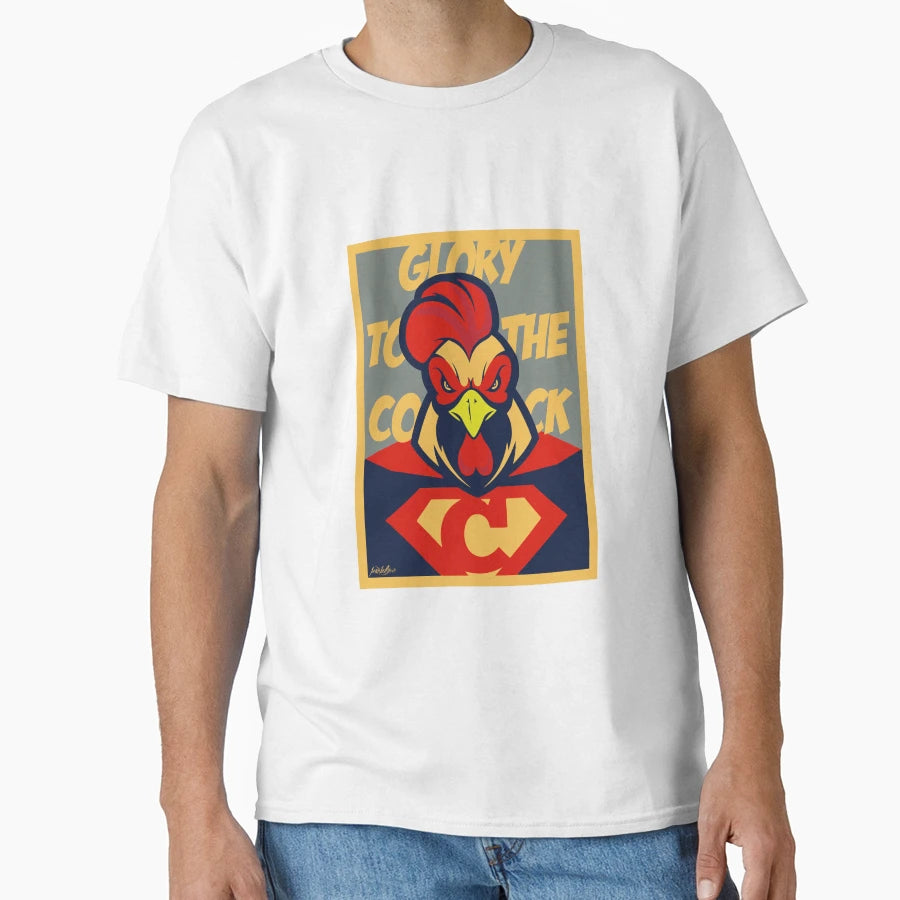 Super Rooster T-Shirt - Fun Novelty Design Unisex - T-Shirt, Sweatshirt, Hoodie