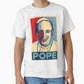 Pope Francis Artwork Hope Pop Art T-Shirt - Graphic Print for Adults - T-Shirt, Sweatshirt, Hoodie