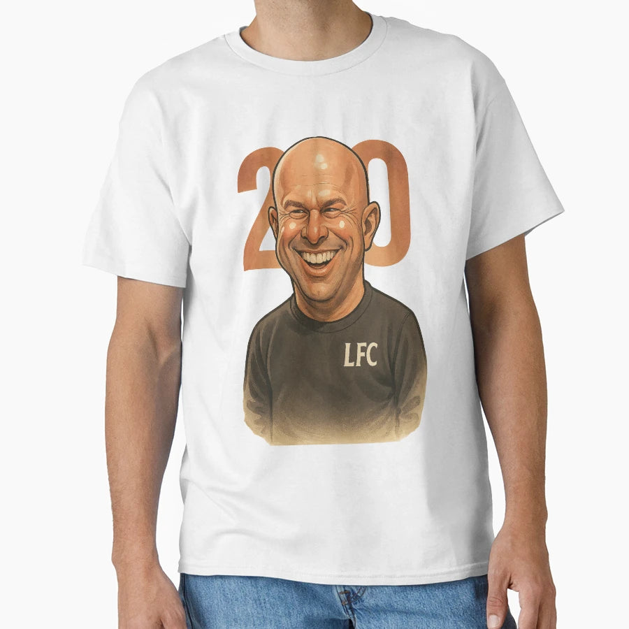 Arne Slot 20 T-Shirt - Streetwear Style for Adults - T-Shirt, Sweatshirt, Hoodie